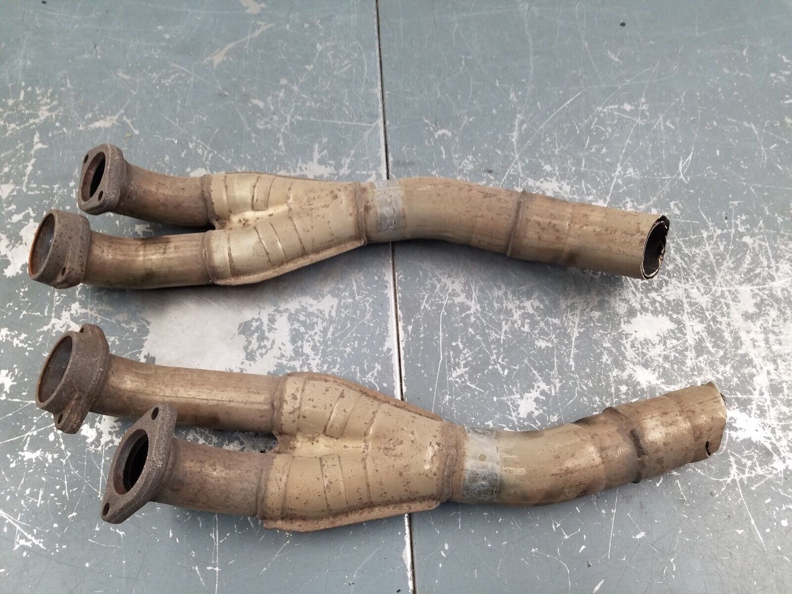2001 BMW M5 E39 OEM header Collector Pipes - Cut #9006