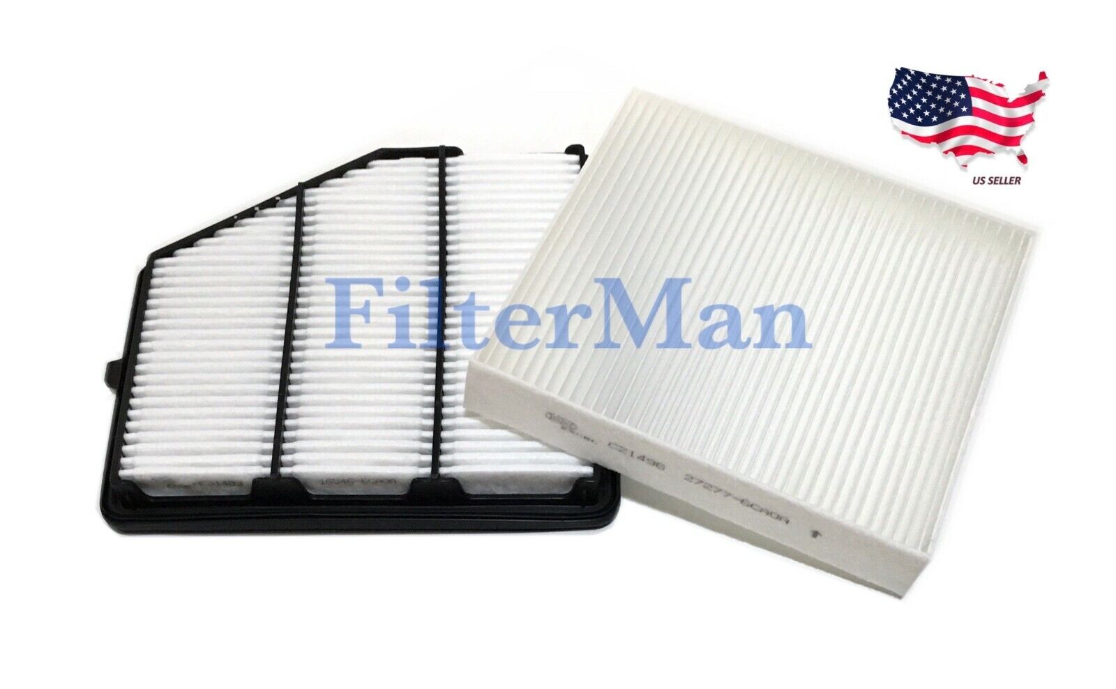 For NISSAN Engine & Cabin Air Filter 19-23 Altima 2.0L 16546-6CB0A / 27277-6CA0A
