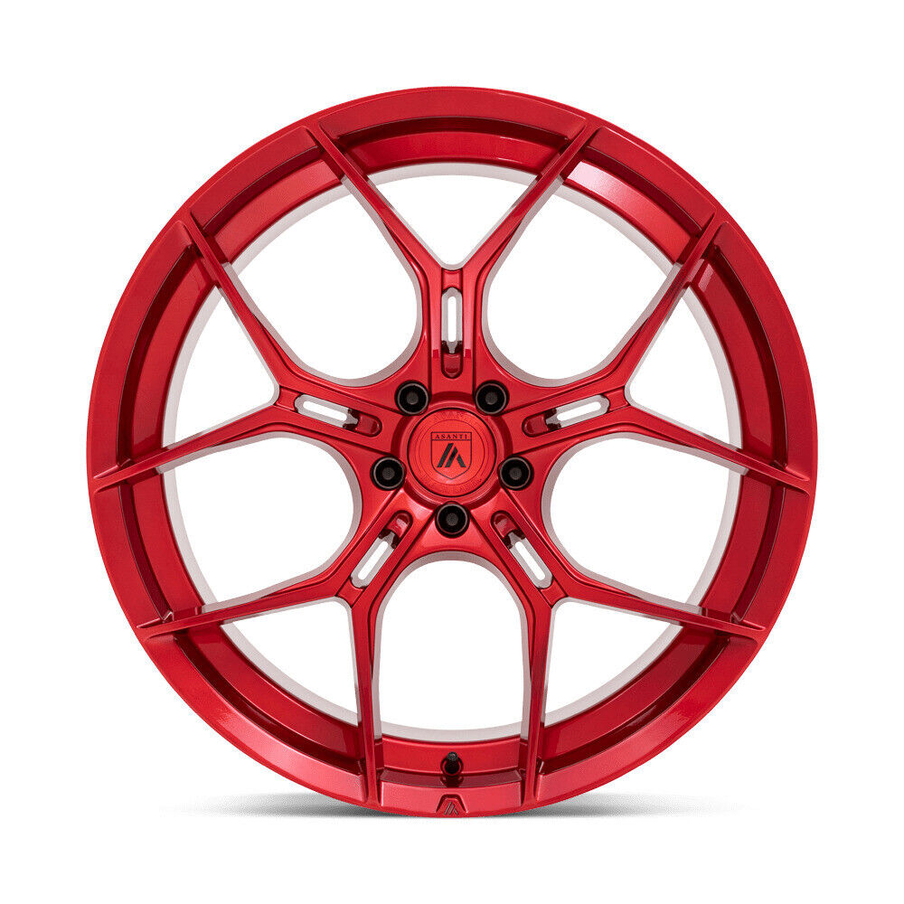 Asanti Black 22x9 ABL-37 Monarch Wheel Candy Red 5x115 PCD +15mm Offset 5.59\