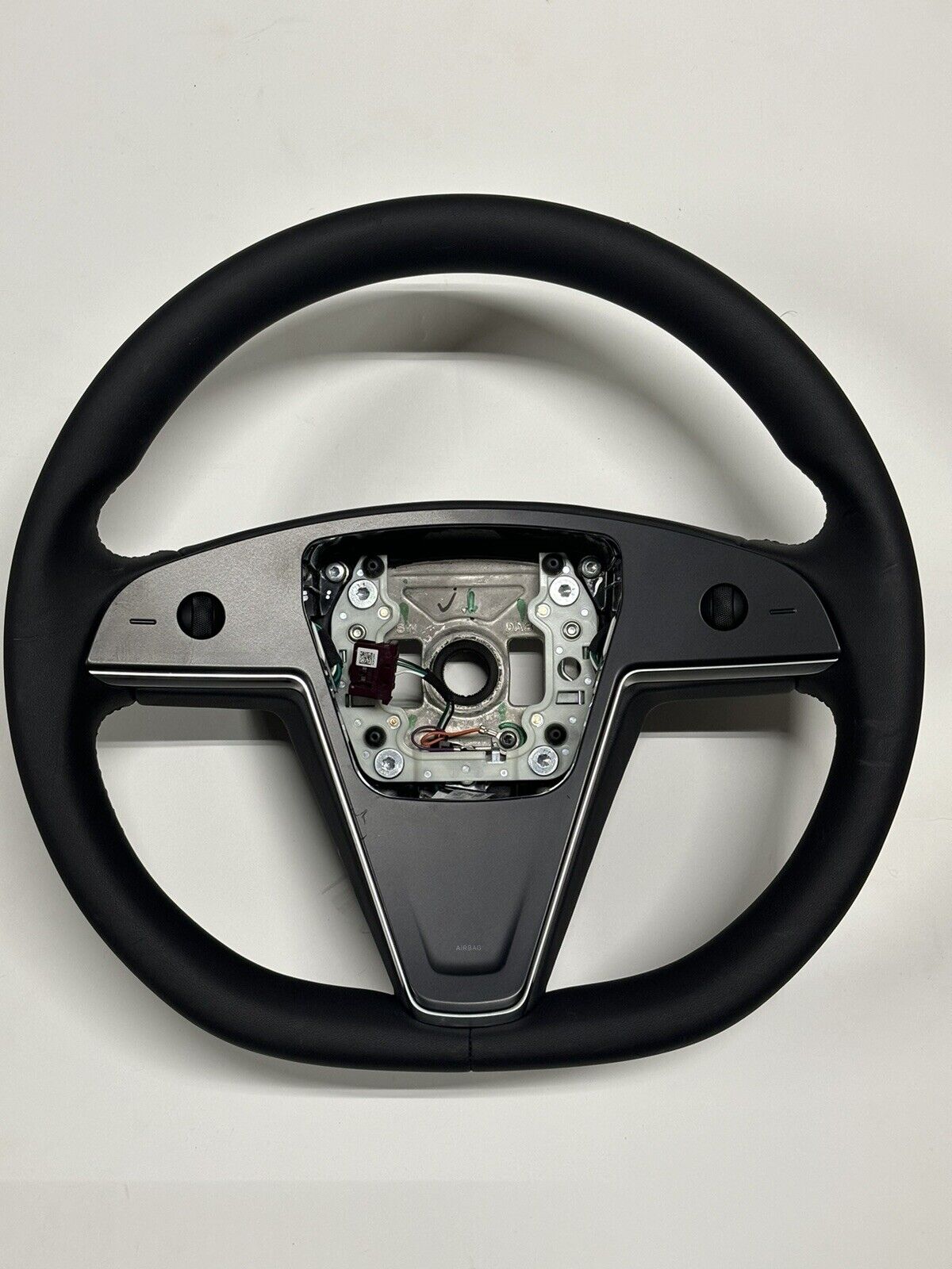Original Tesla 2021- 2024 Model X S Plaid Style Steering Wheel OEM 1965073-00-B
