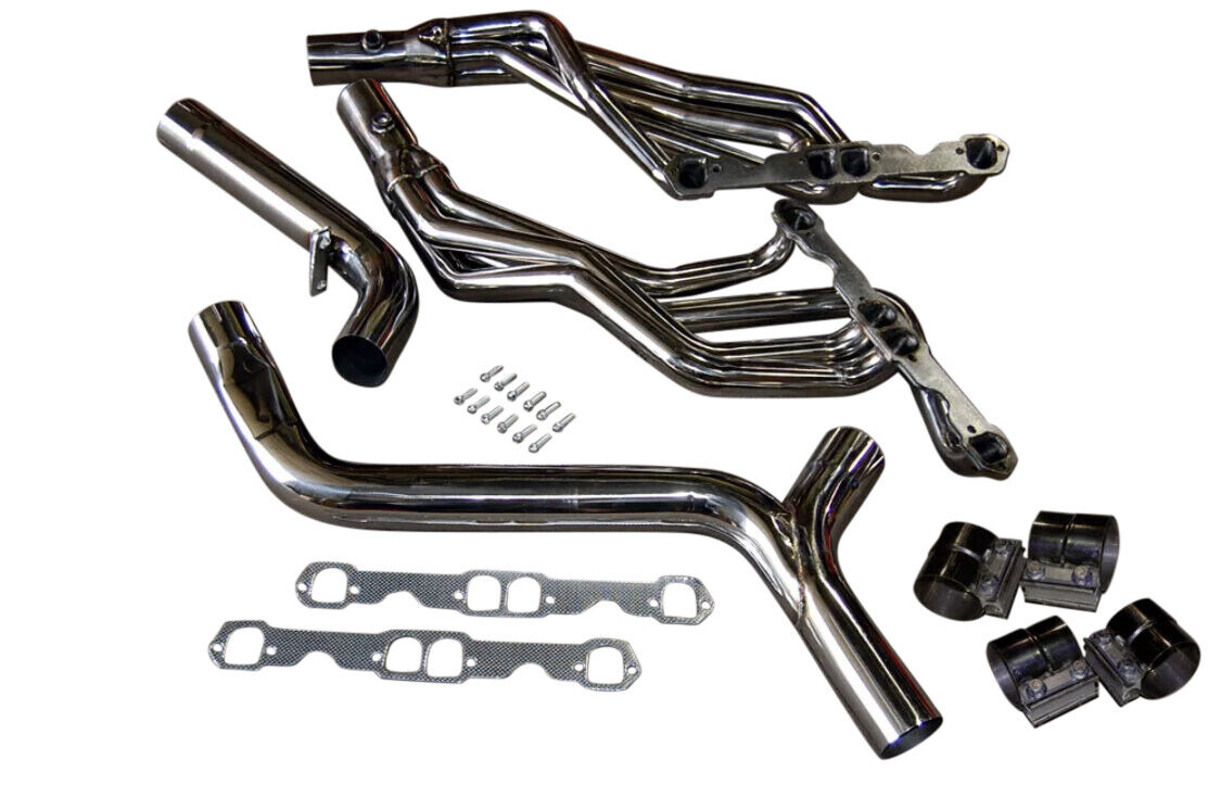 93-97 FOR Camaro Stainless LT1 Longtube Exhaust Headers Manifolds SS Z28 + YPIPE