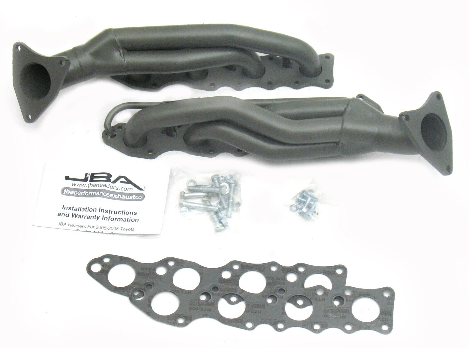 JBA Titanium Ceramic Stainless Headers 2007-2021 Toyota Tundra 5.7L V8  2012SJT