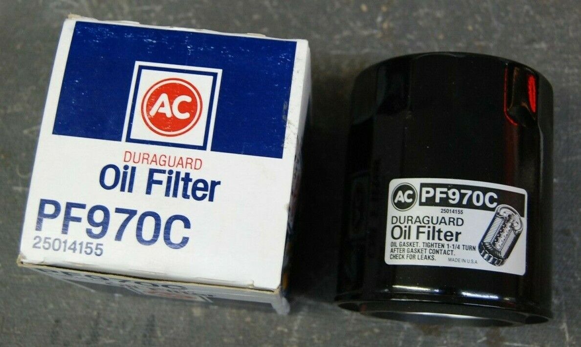 NOS 1990-95 Corvette ZR1 LT5 oil filter PF970C Correct Black w/ silk screen NCRS
