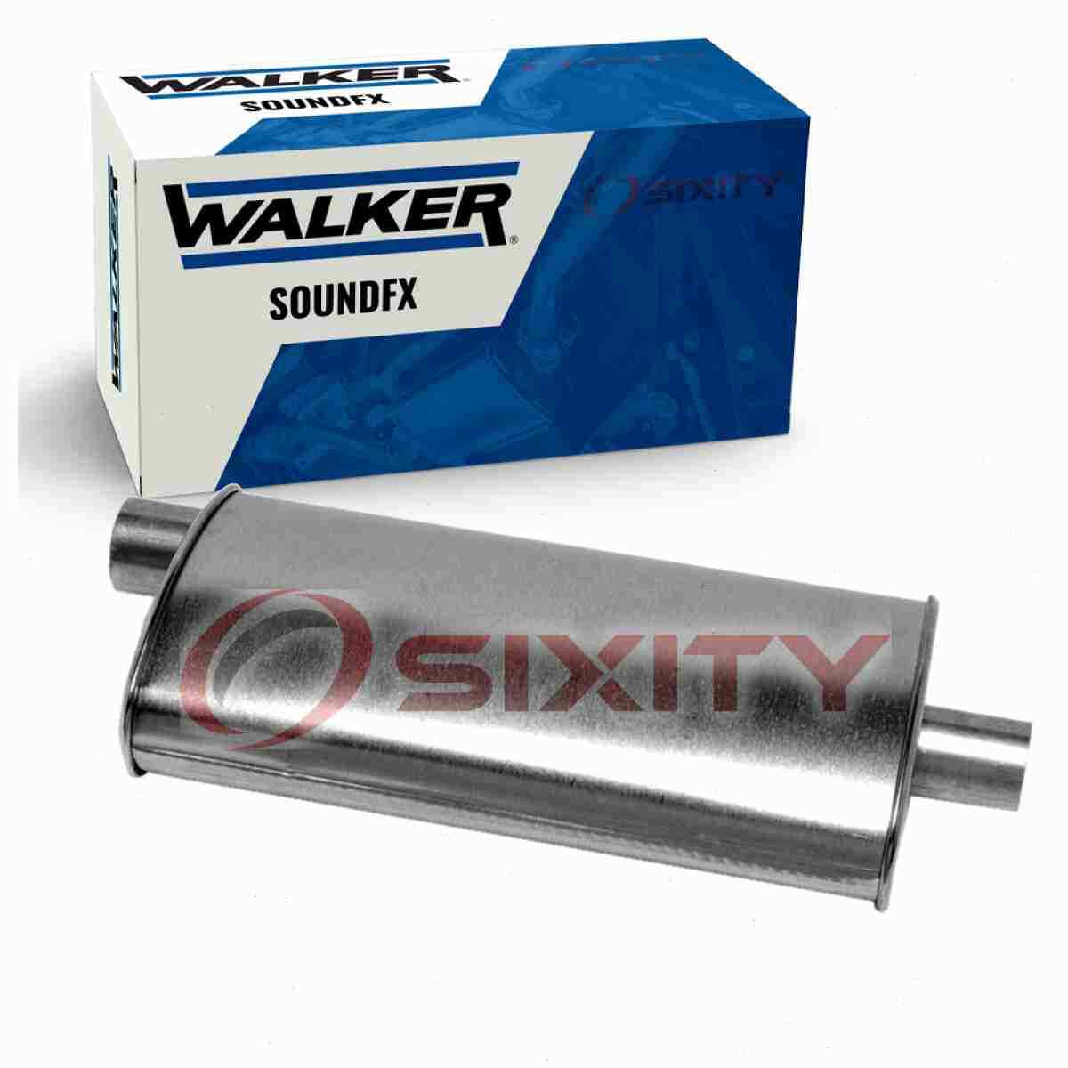 Walker SoundFX Exhaust Muffler for 1979-1987 GMC Caballero 3.8L 4.3L 5.0L V6 vl