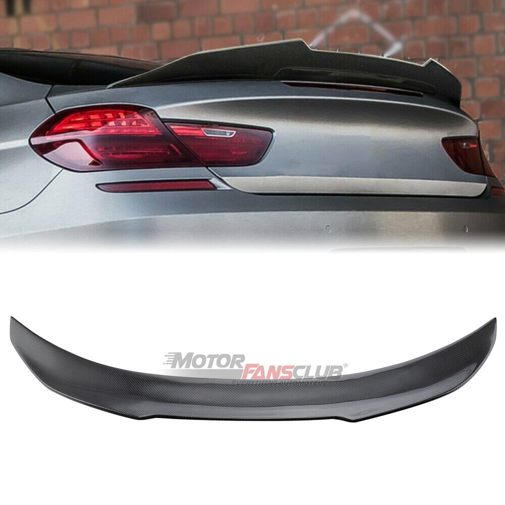 Real Carbon Fiber PSM Style Rear Spoiler For BMW 6 Series F06 M6 4Door 2012-2018