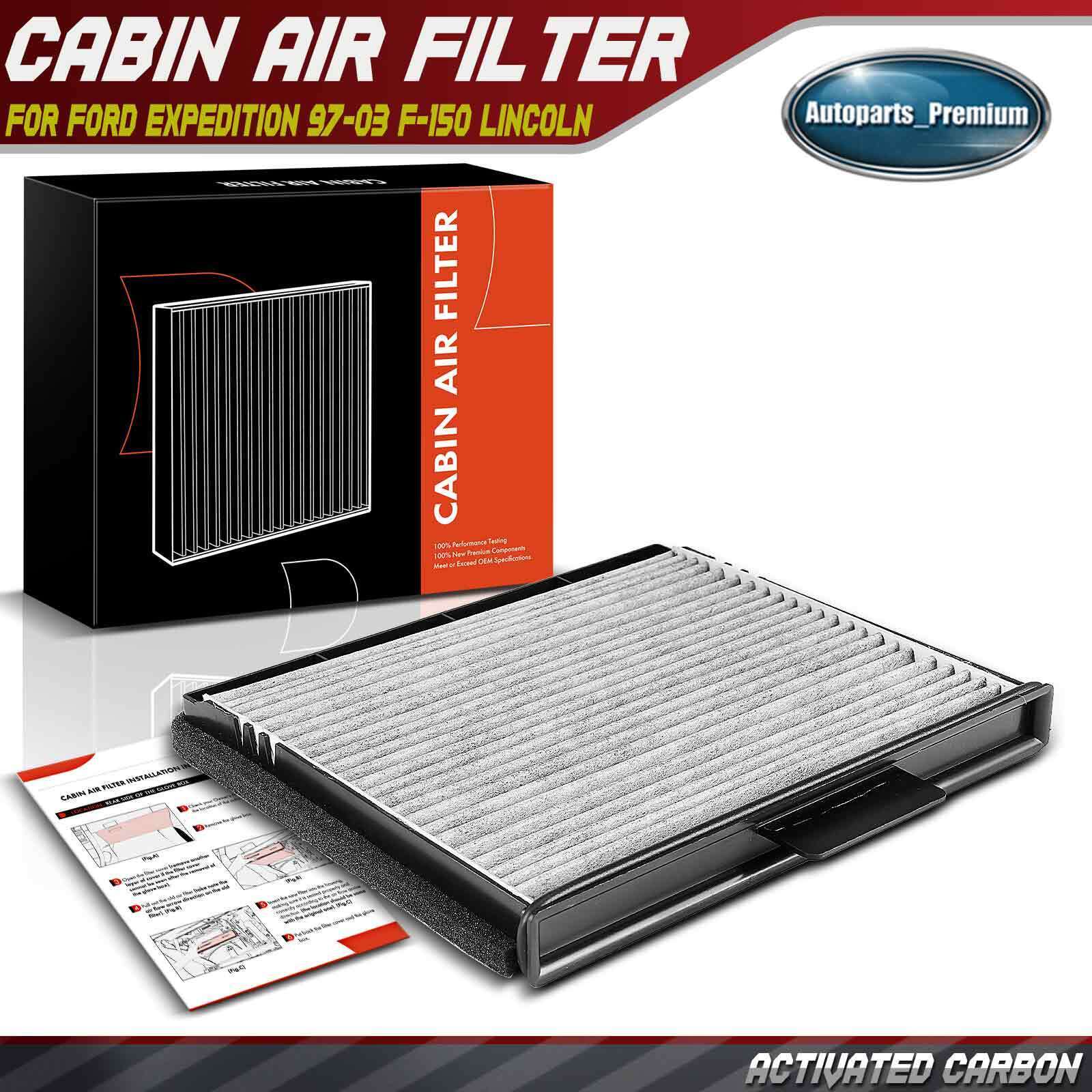 Activated Carbon Cabin Air Filter for Ford Expedition 97-03 Lincoln Navigator