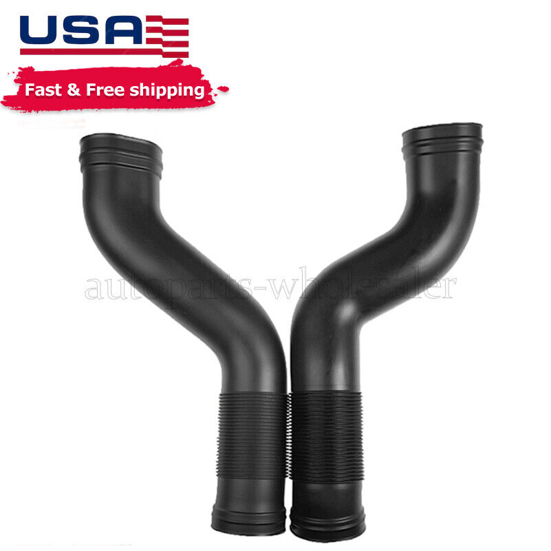For Benz GL450 GL550 ML350 ML500 Left & Right Air Intake Duct Pipe Hose Set