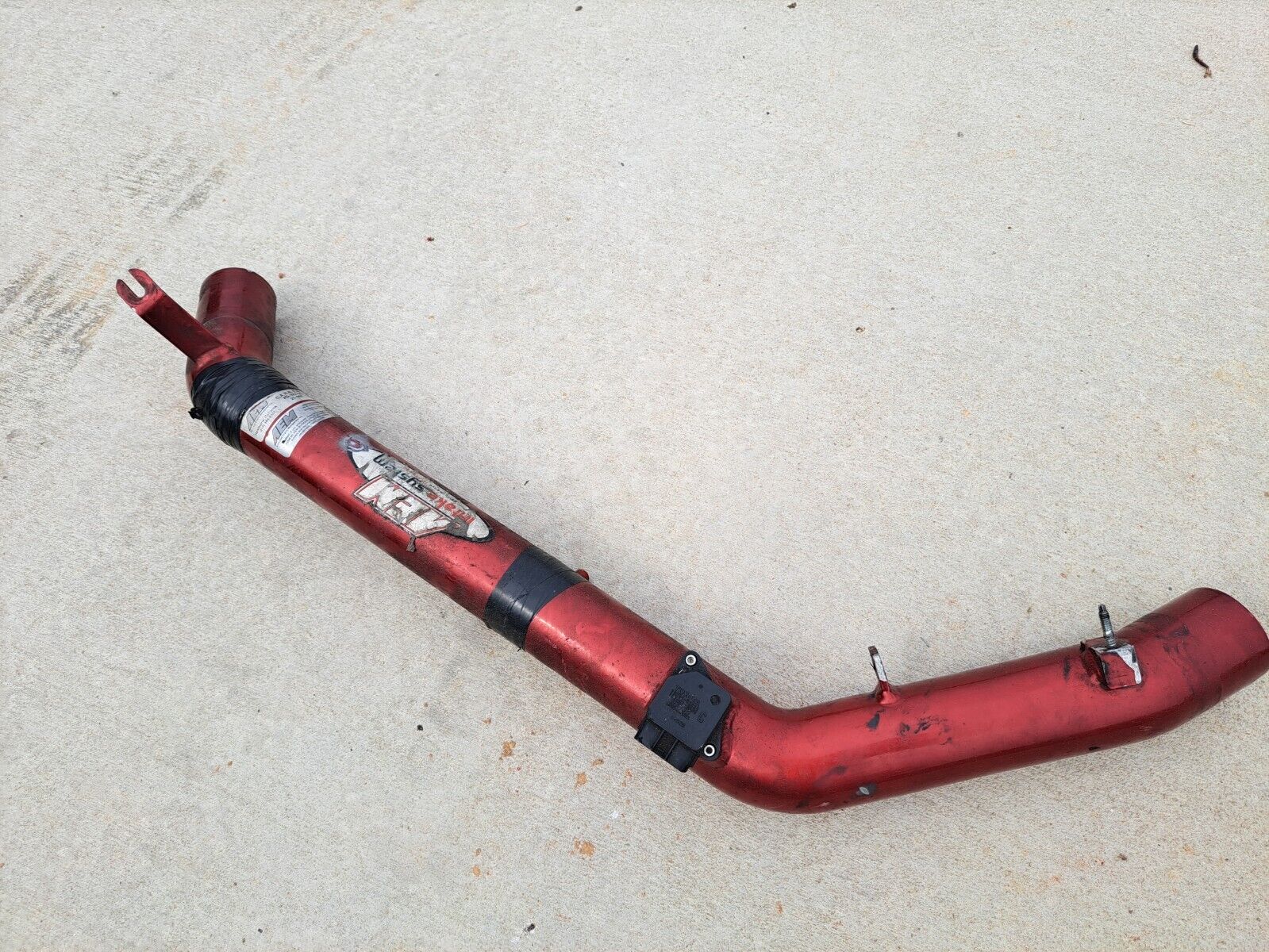 00-05 Toyota MR2 Spyder ZZW30 AEM Cold Air Intake Induction Pipe Red MAF Sensor