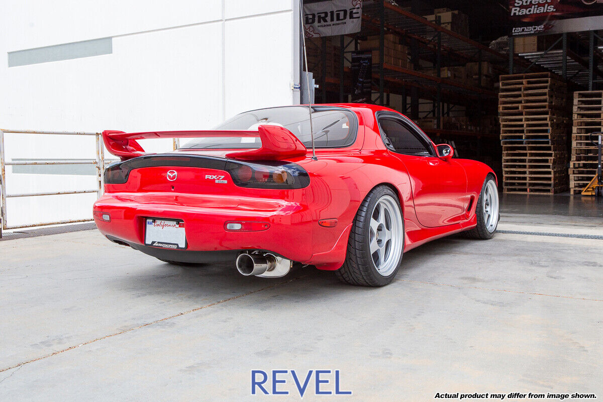 FOR 1993 1994 1995 MAZDA RX-7 REVEL MEDALLION TOURING S CATBACK EXHAUST SYSTEM