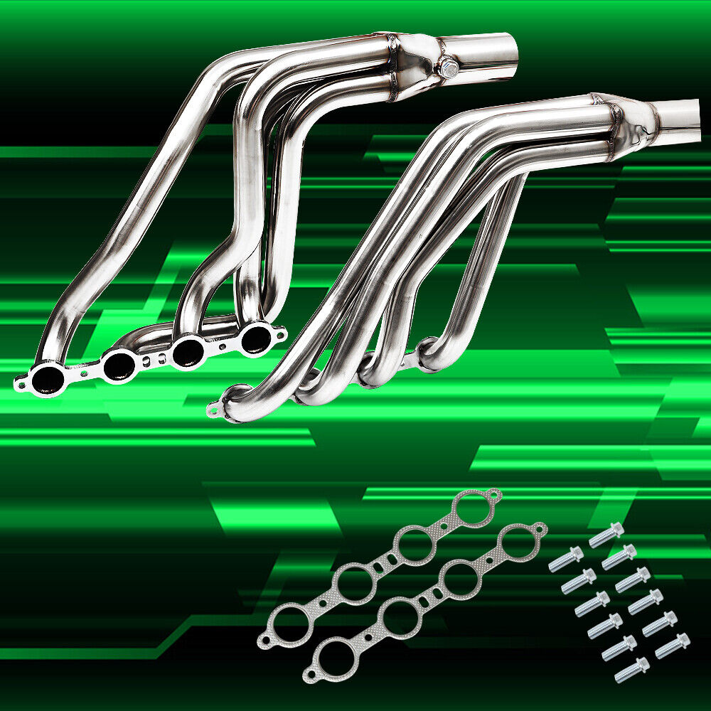 FOR SMALL BLOCK CHEVY LS1-6 LSX SWAP EXHAUST/MANIFOLD STAINLESS LONG TUBE HEADER