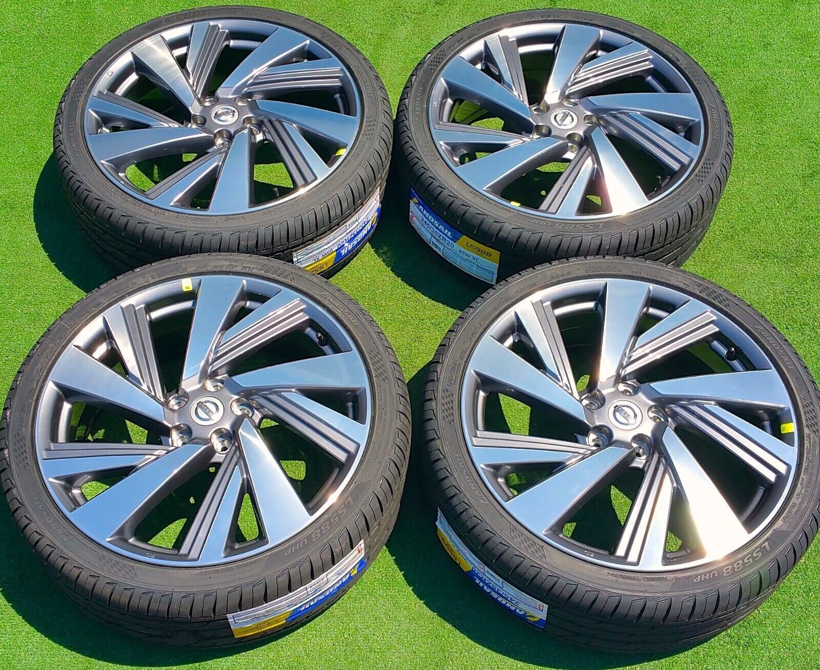 Factory Nissan Maxima Wheels Tires 20 inch Set Platinum Genuine Original OEM New