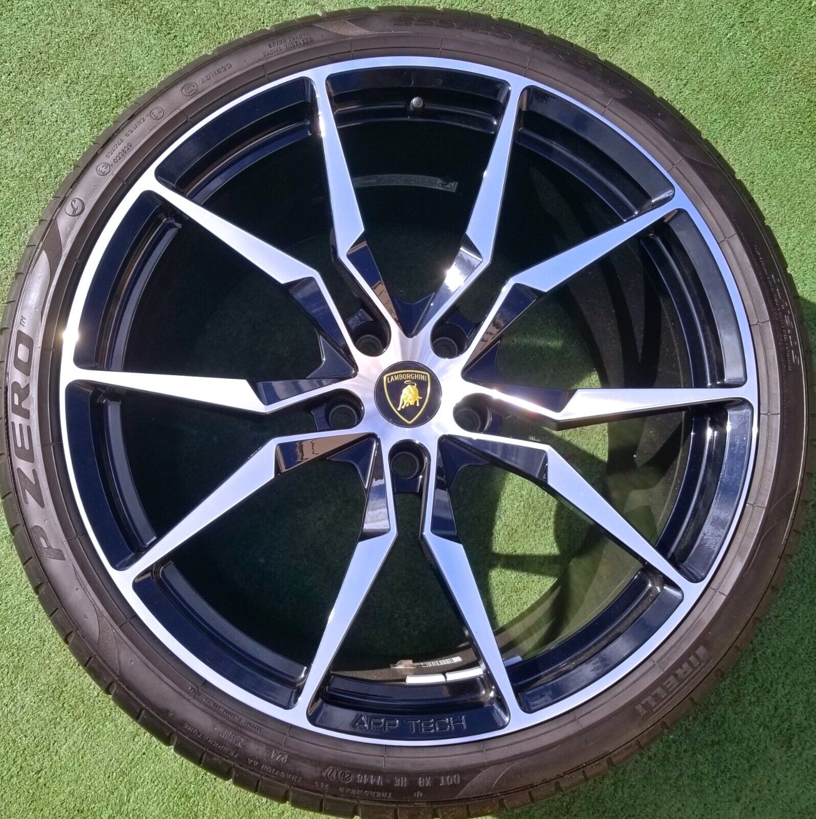 Factory Lamborghini Aventador S Wheels Tires Set LP720 OEM Dione Original 20 21