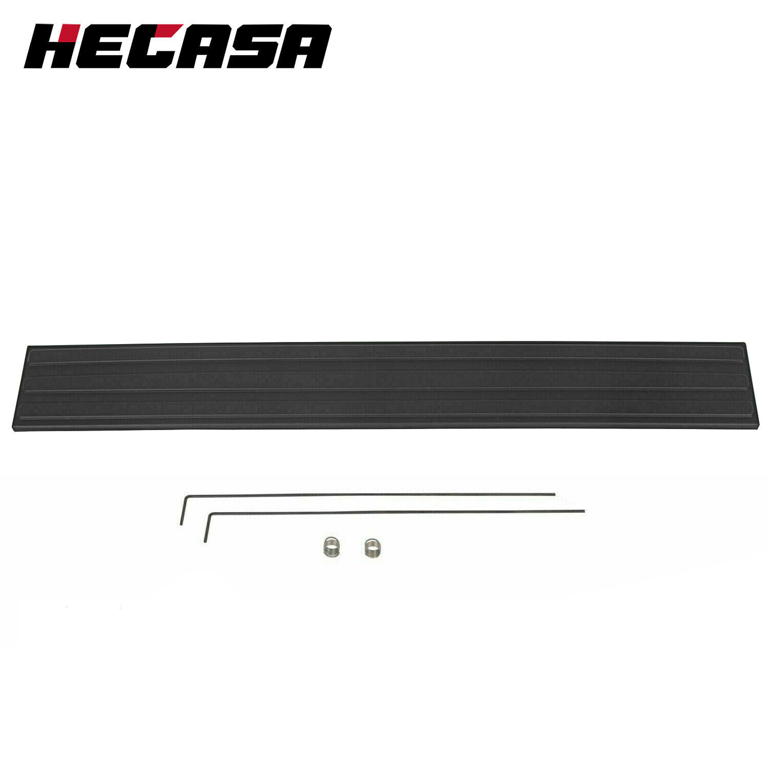 HECASA Tailgate Flexible Flex Step Center Molding Cap Trim For 09-14 Ford F150