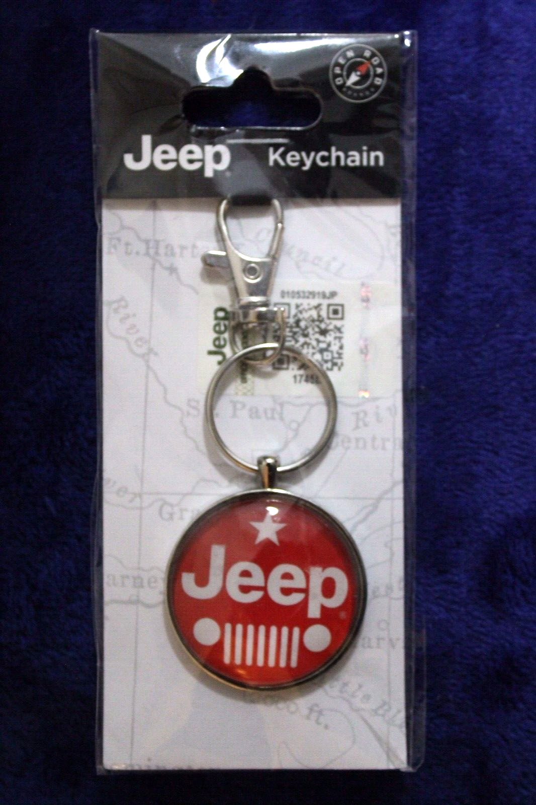 NIB Jeep Key Chain Key Ring Accessory Renegade Gladiator CJ Cherokee Wagoneer
