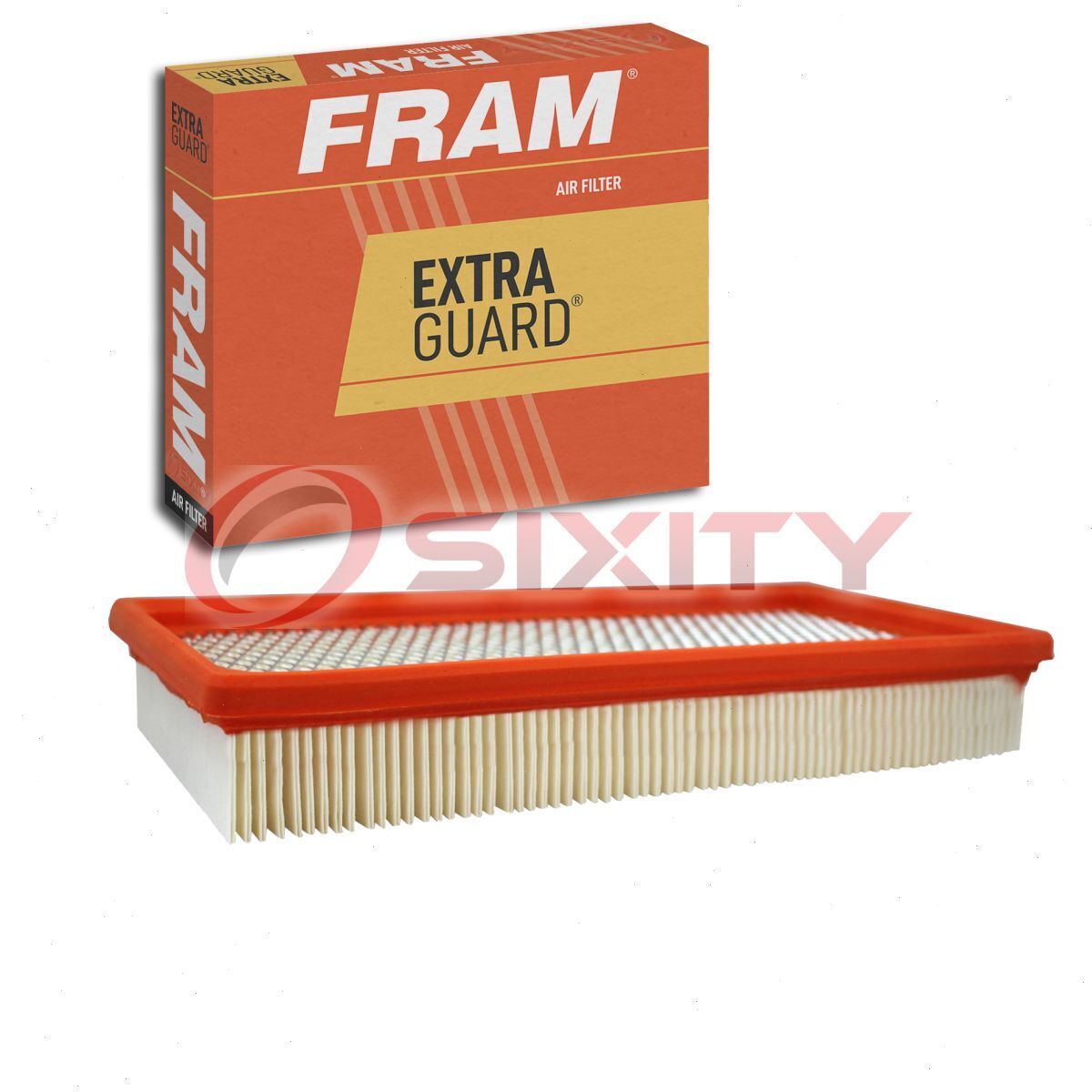 FRAM Extra Guard Air Filter for 1988-1990 Plymouth Horizon Intake Inlet to