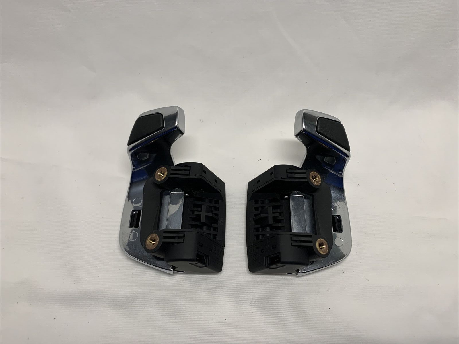 08-10 BMW 650i E63 Steering Wheel Paddle Shifters LEFT/RIGHT PAIR SWITCH SET OEM