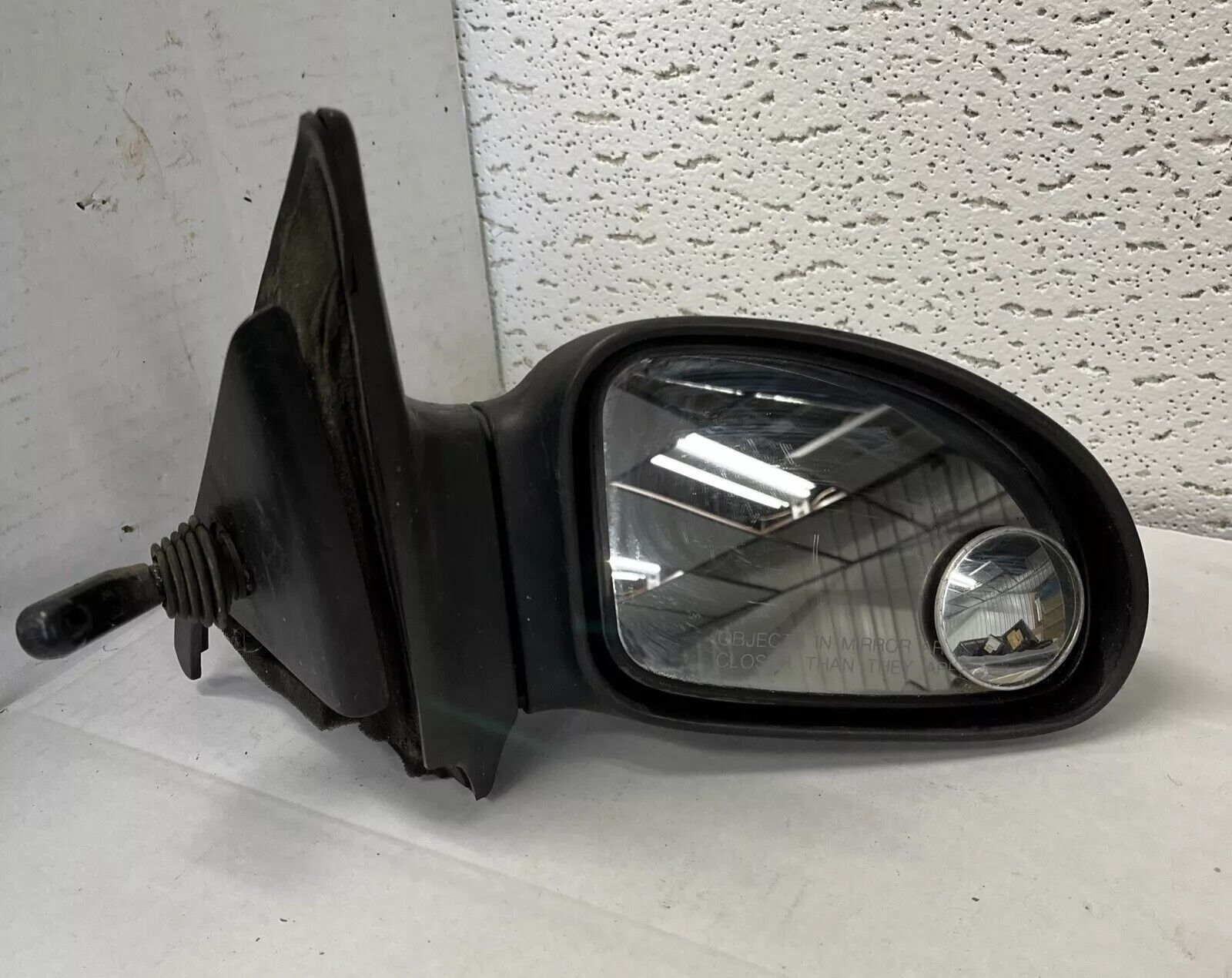 1993-1997 Ford Aspire RH Right Passenger Side View Door Mirror Manual USED