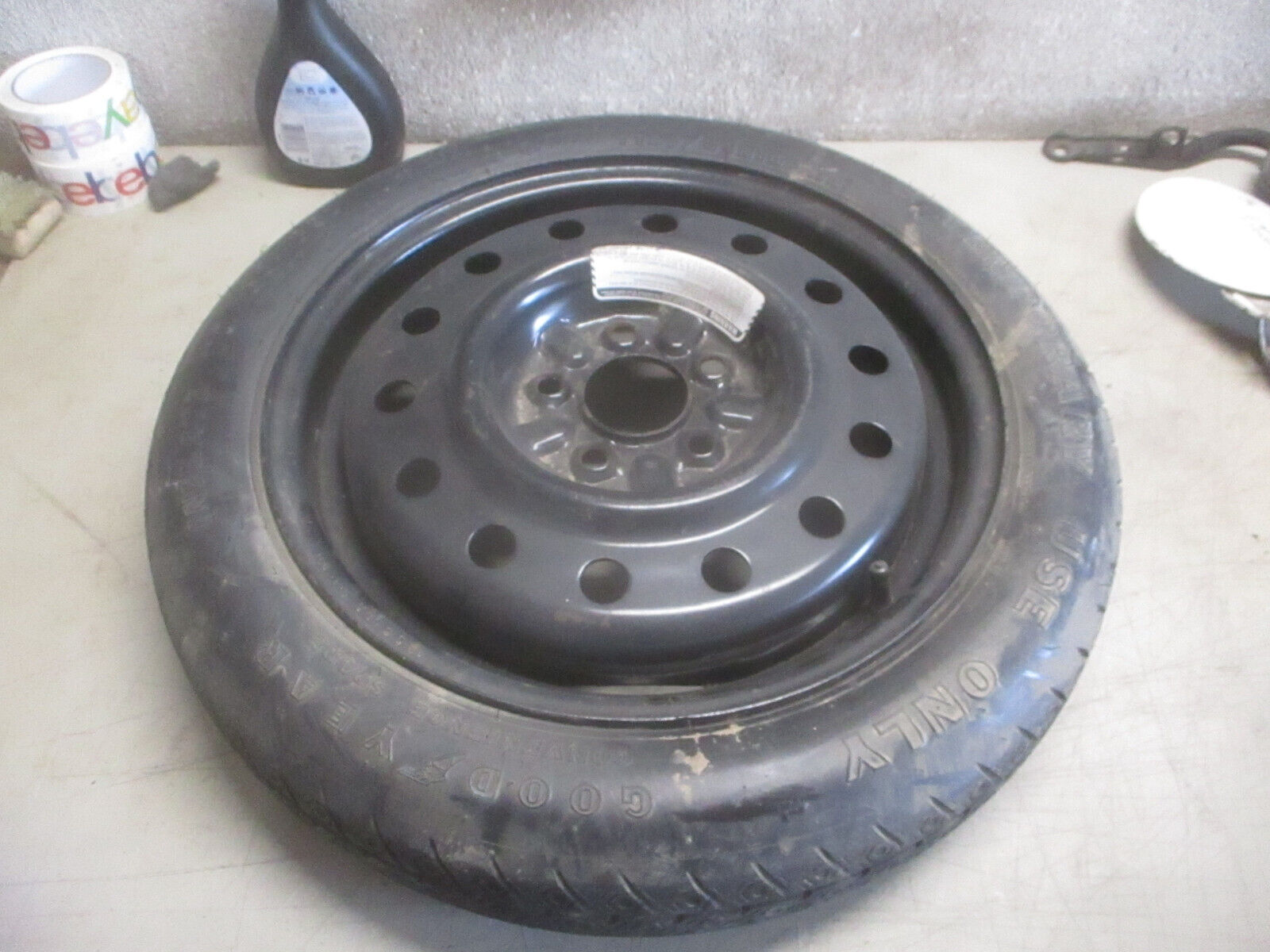 Temporary Tire Spare T 125 80 D16 Lincoln Mark VIII LSC 97 98