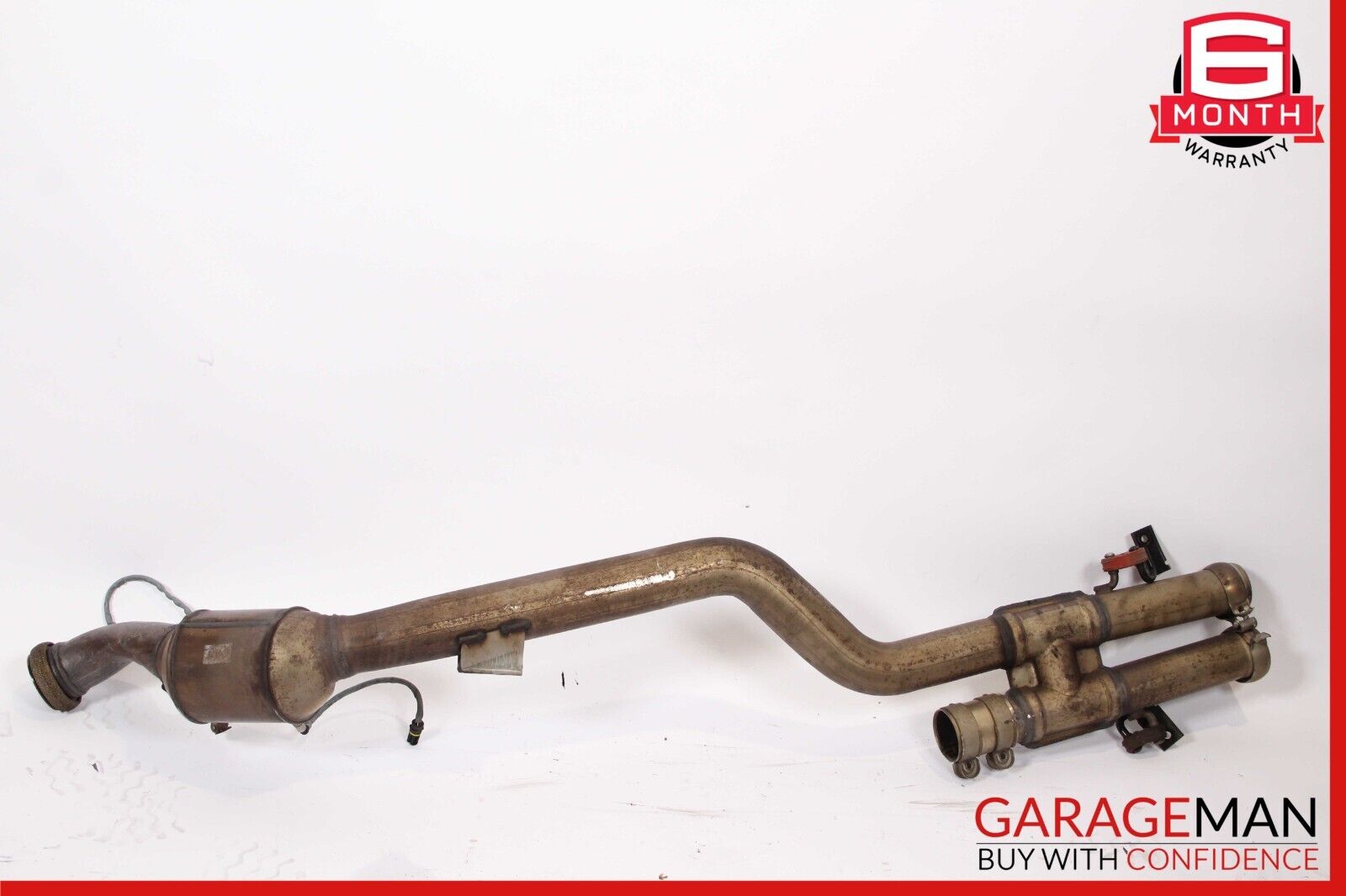 07-13 Mercedes W221 S65 AMG Right Side Engine Exhaust Downpipe Down Pipe OEM