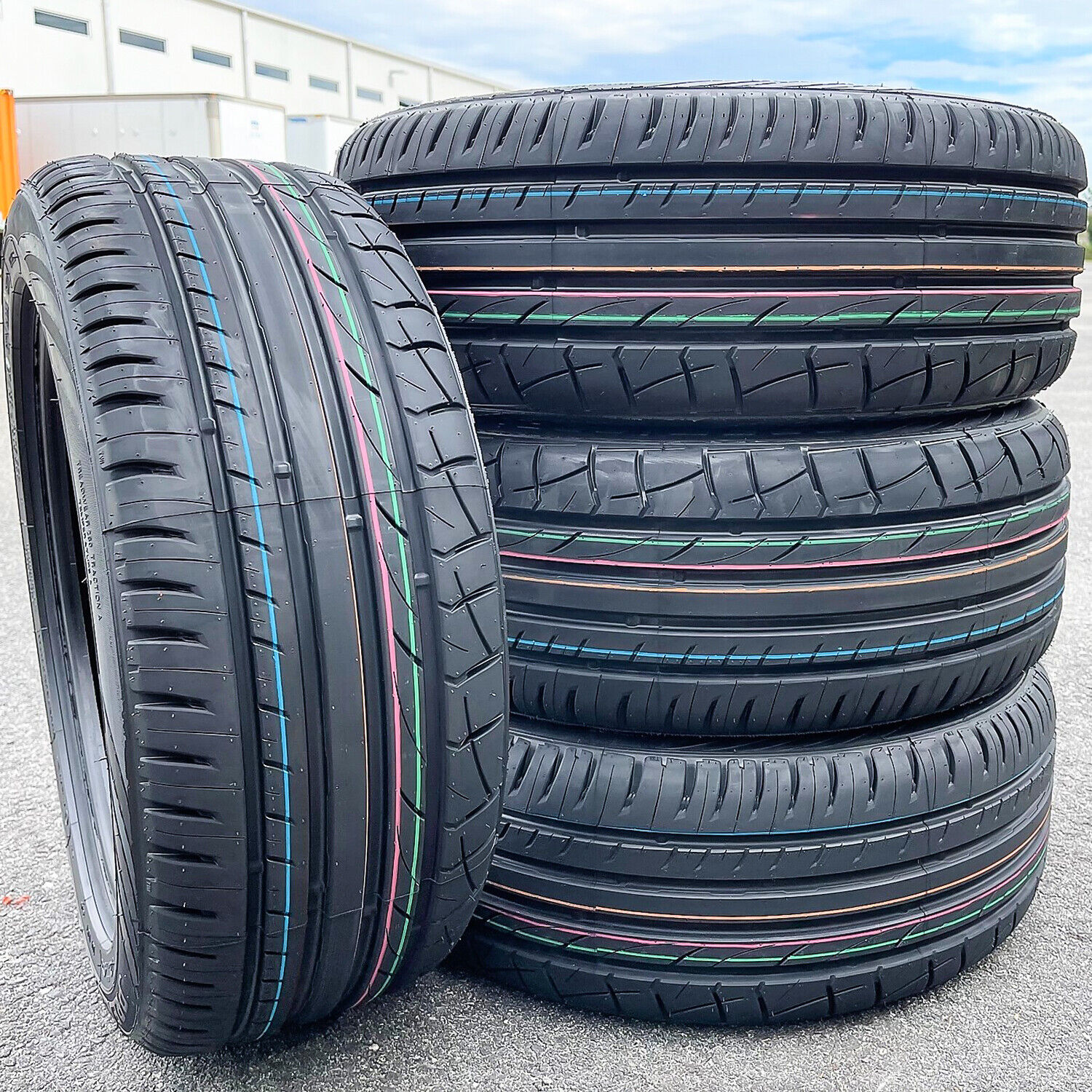 4 New Premiorri Solazo S Plus 225/45R18 95W XL High Performance Tires