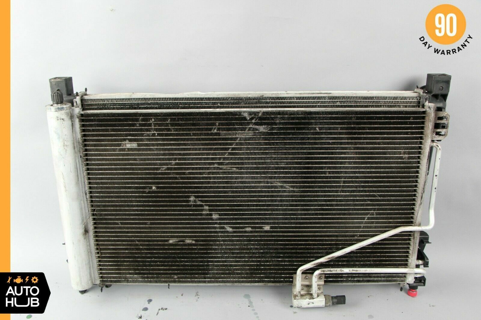 01-05 Mercedes W209 CLK500 C240 Engine Cooling Radiator AC Air A/C Condenser OEM