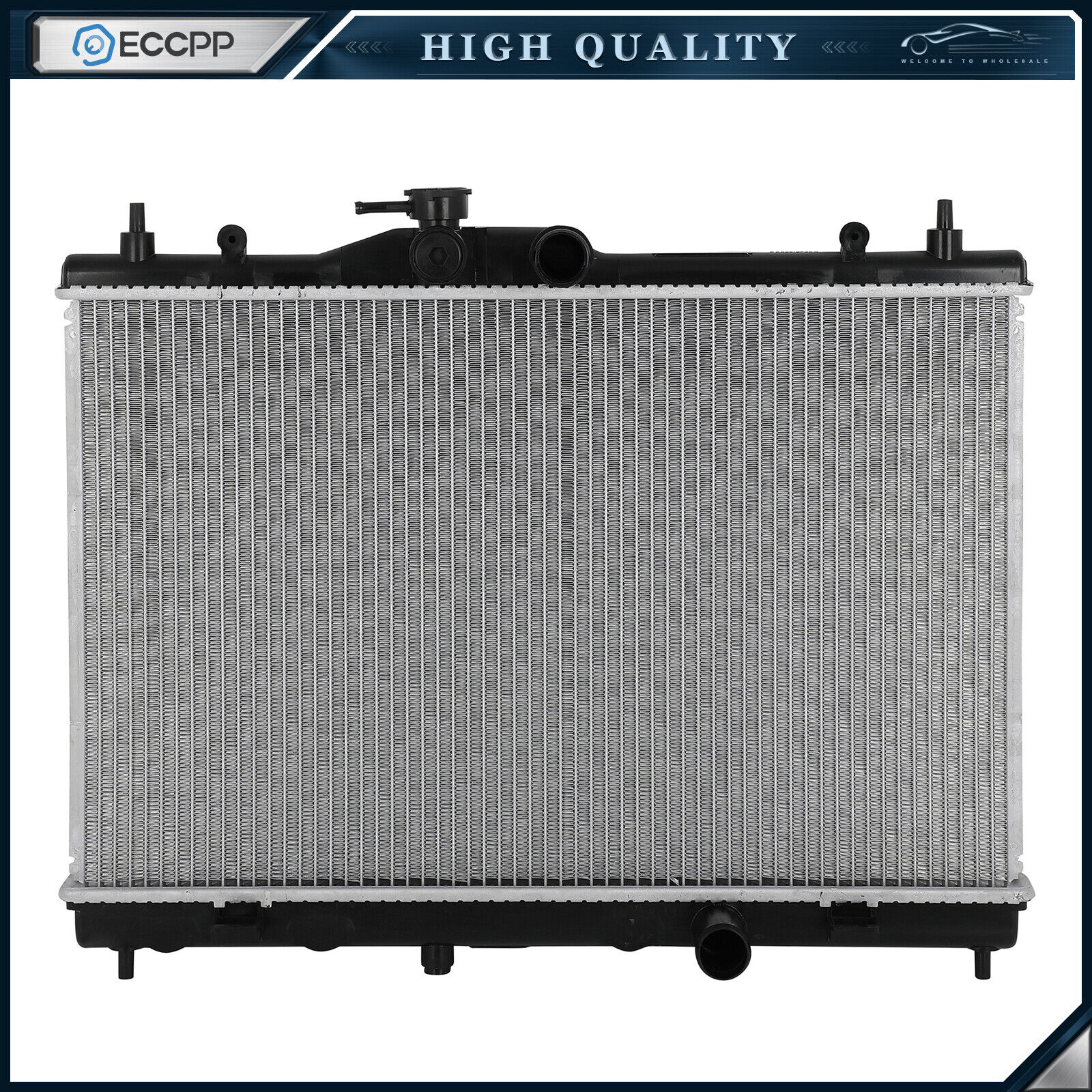 Replacement Aluminu  Radiator Fit For 2009 2010 2011 2012 2013 2014 Nissan Cube