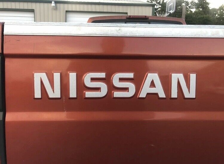 Black Tailgate Sticker Decal for 86-98 Nissan HardBody D21 Pickup Truck Emblem
