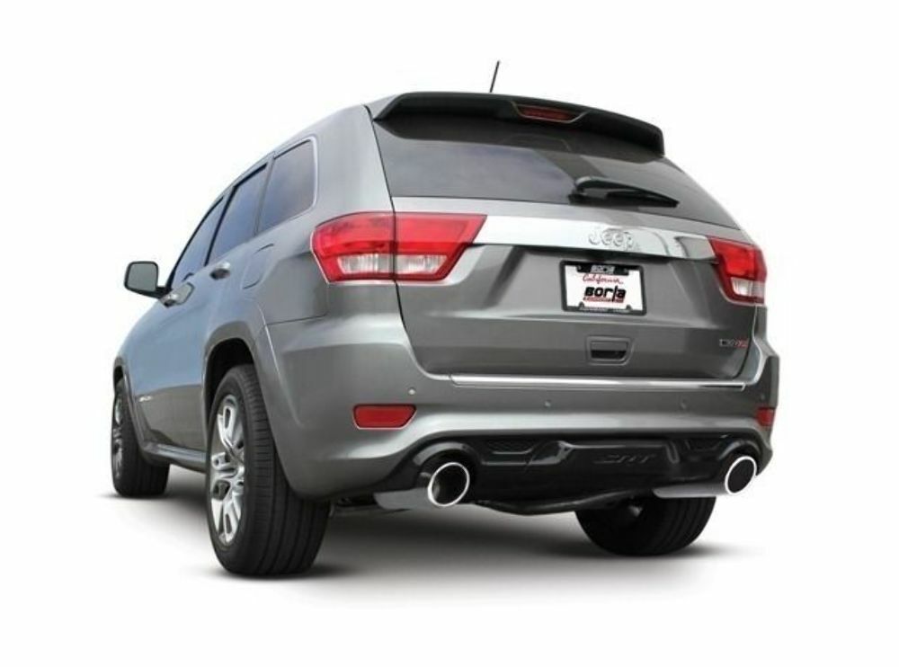 11827 Borla Exhaust System Rear Section Only 12-14 Jeep Grand Cherokee SRT8 6.4L