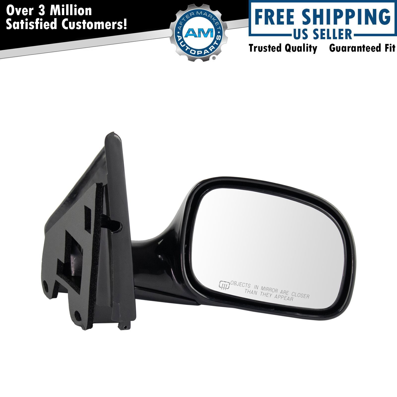 Power Heated Door Mirror Right Passenger Side for 96-00 Chrysler Dodge Plymouth