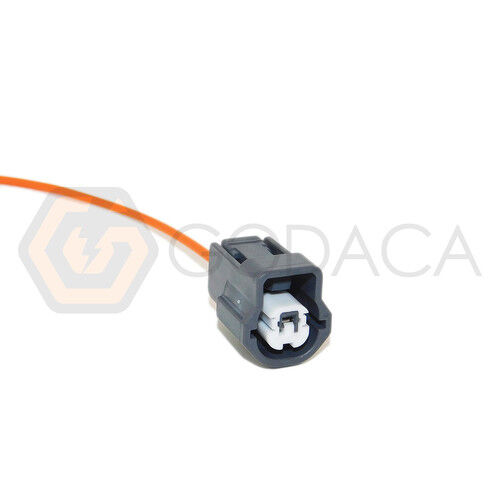 1x Connector 1-way 1 pin for Nissan Almera Mazda Sensor