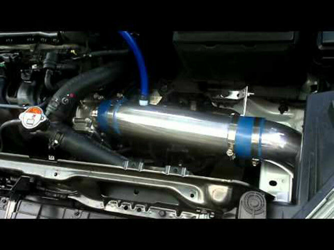 BLUE FOR 2011-2017 Hyundai Veloster Accent 1.6L Cold Air Intake Kit +Dry Filter