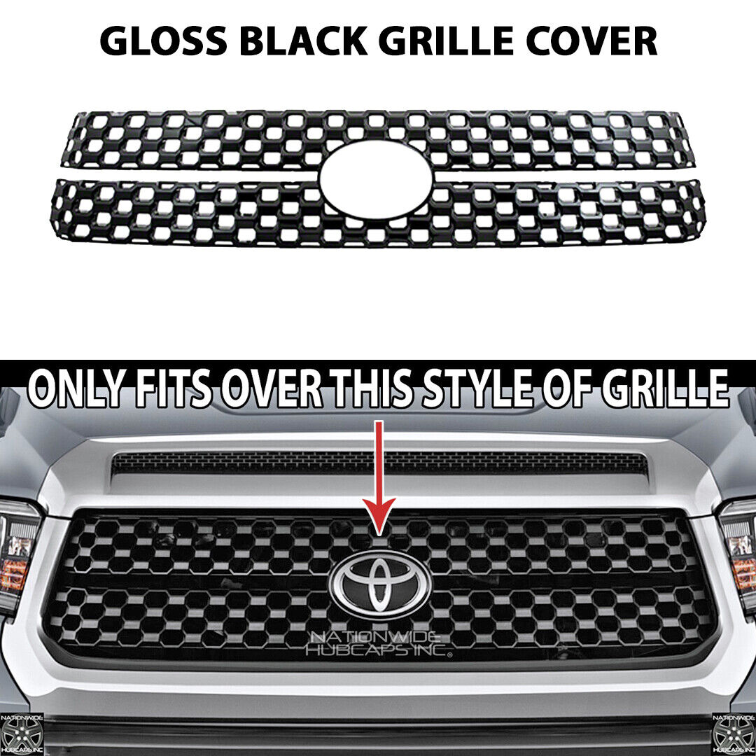 for 2018-20 Toyota Tundra SR 5 Platinum Black Snap On Grille Overlay Front Cover