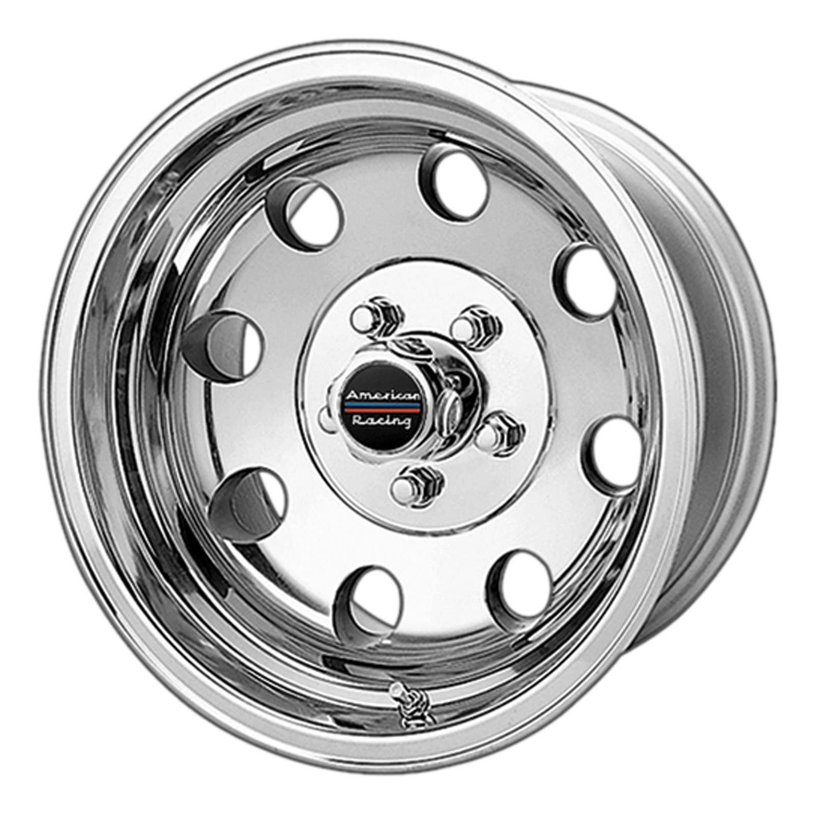 1 New 15X8 -19 5X114.3 American Racing AR172 Baja Polished Wheel/Rim