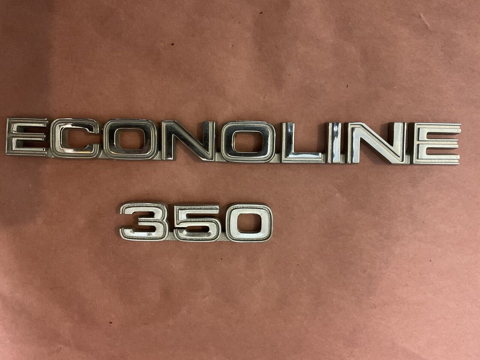 1986  Ford Econoline 350 Front R.H. Side  Fender Emblem OEM