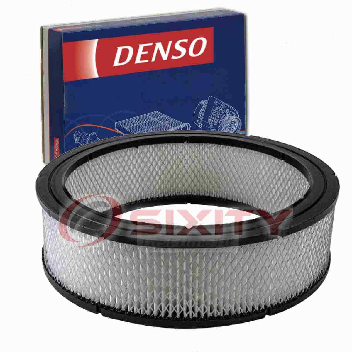 Denso Air Filter for 1987-1989 Pontiac Safari 5.0L V8 Intake Inlet Manifold hn