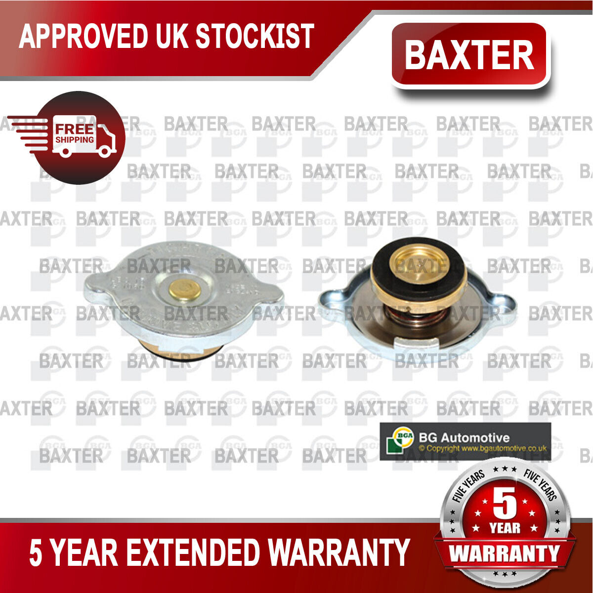 Fits Range Discovery 200 944 928 3 Series 6 405 Baxter Radiator Cap PCD100150