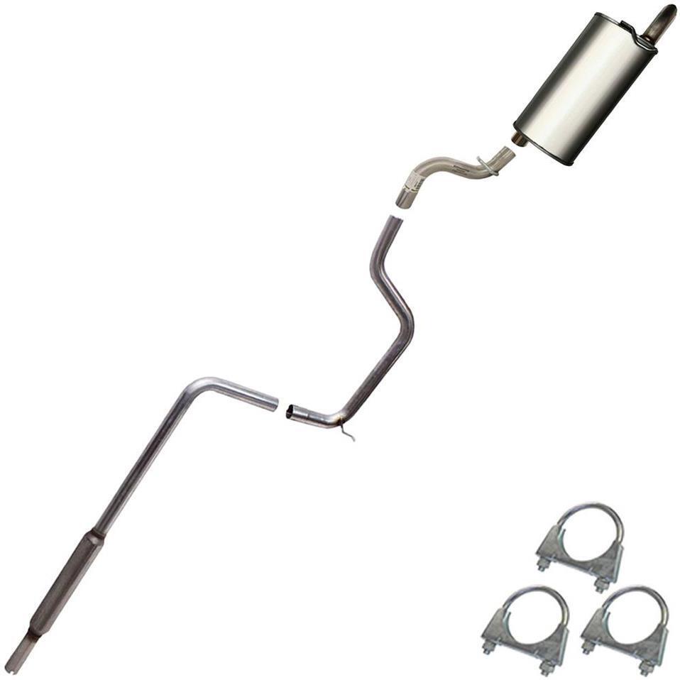 Stainless Steel Exhaust System Kit fits 2000-2005 Sable 2000-2007 Taurus 3.0L