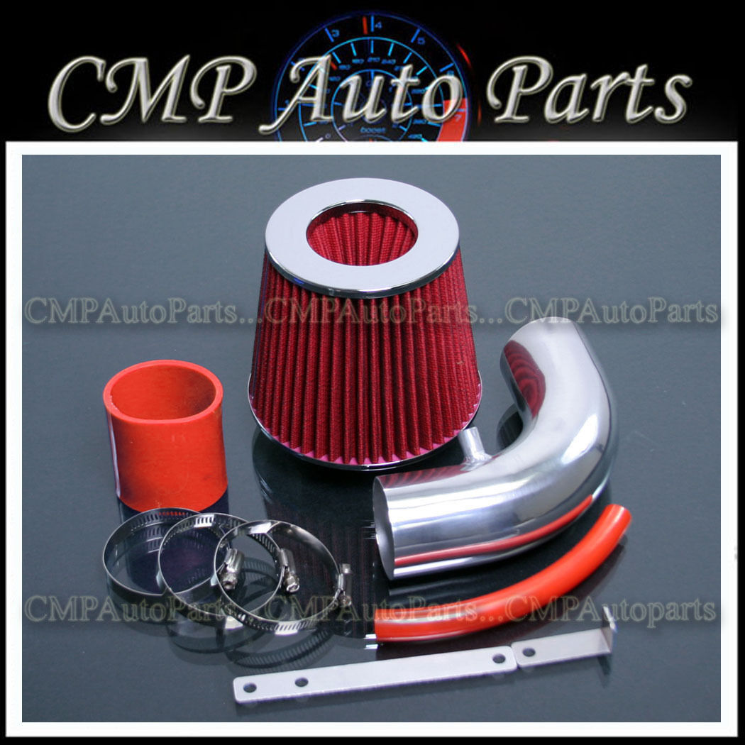 RED 2002-2006 BMW MINI COOPER S 1.6 1.6L SUPERCHARGED AIR INTAKE KIT SYSTEMS 
