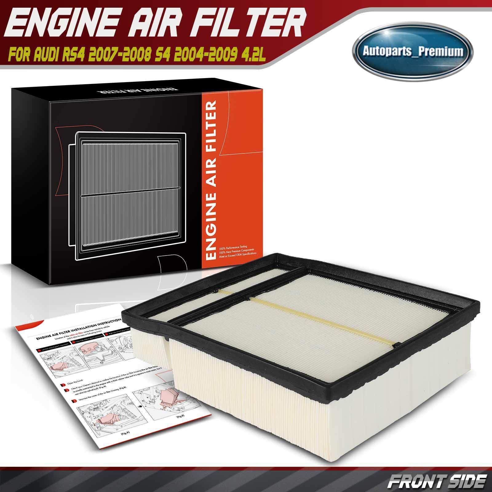 New Engine Air Filter for Audi RS4 2007-2008 S4 2004 2005 2006 2007-2009 V8 4.2L