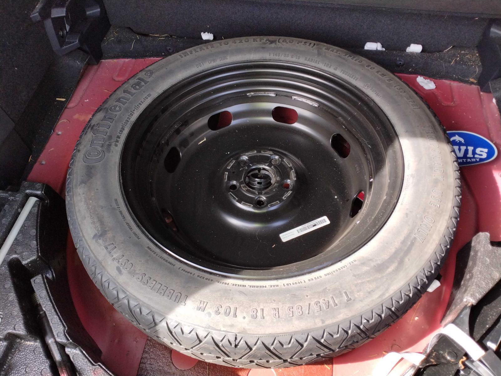 Used Spare Tire Wheel fits: 2018 Volkswagen Tiguan 18x4 spare Spare Tire Grade A