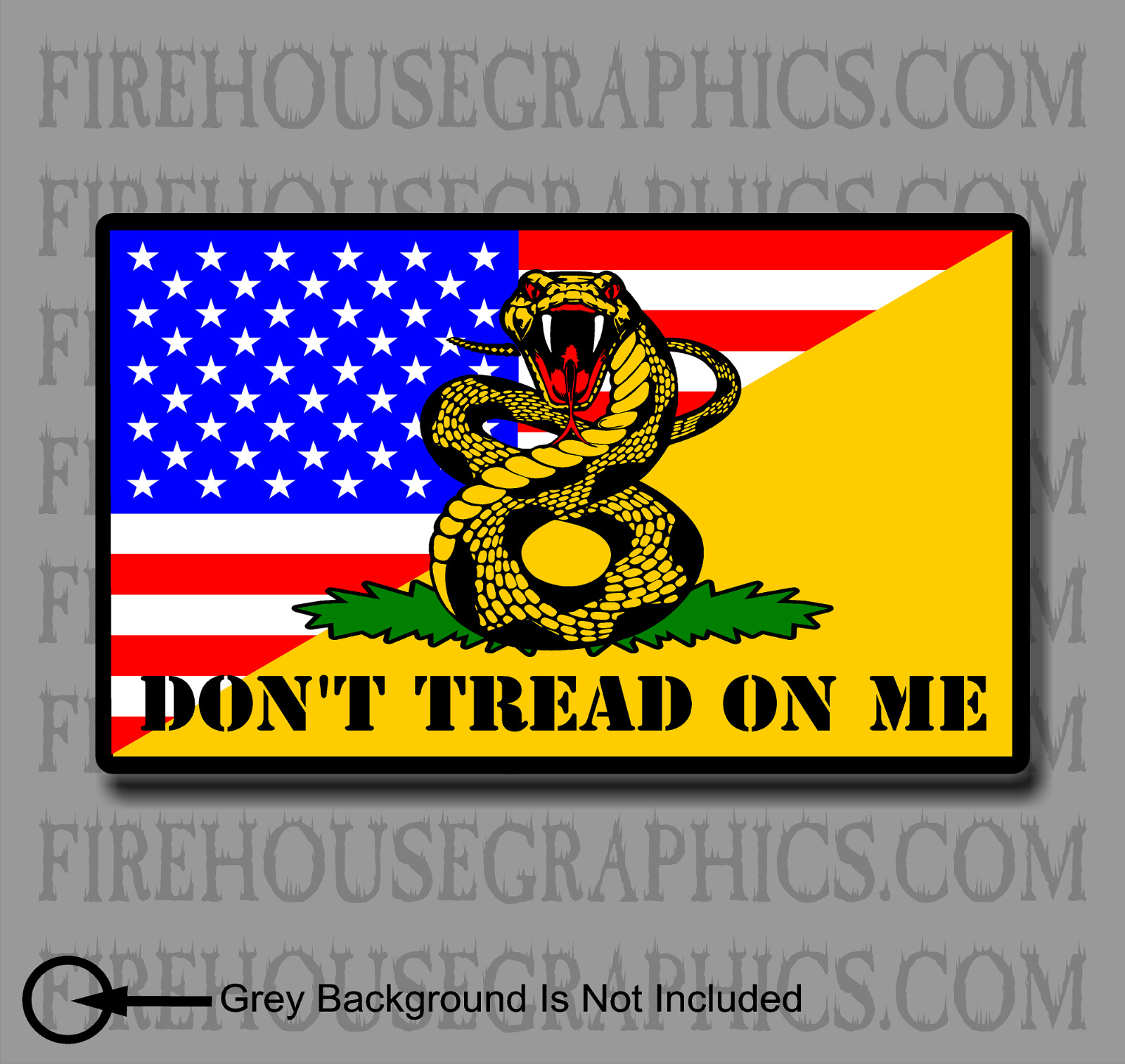 American flag Don\'t Tread on Me We The People Liberty 1776 Gadsden vinyl decal 