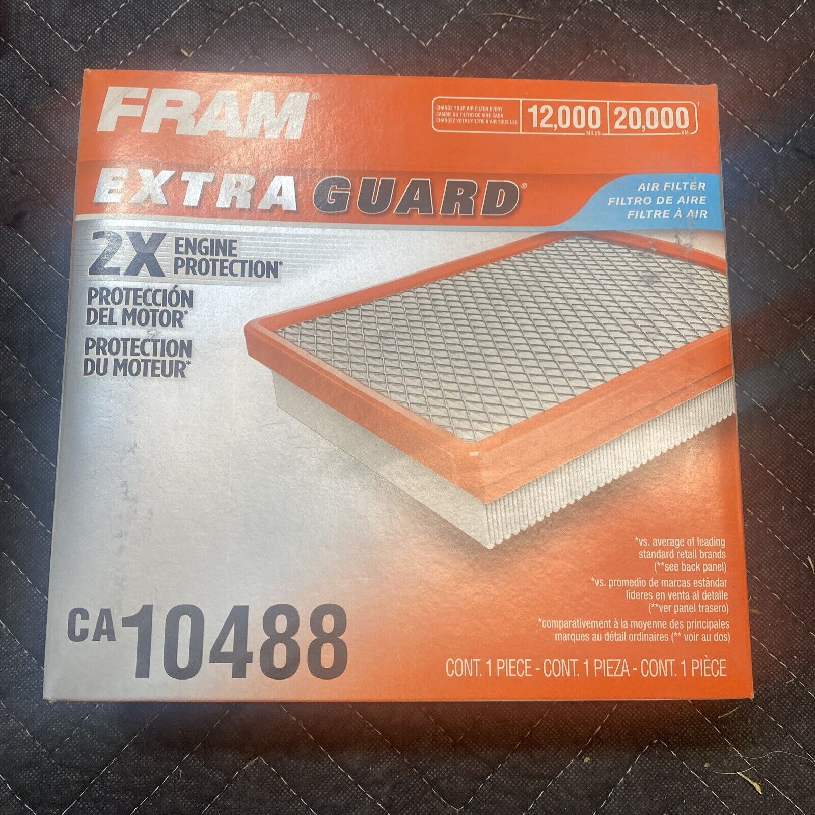 FRAM Extra Guard CA10488 Replacement Engine Air Filter