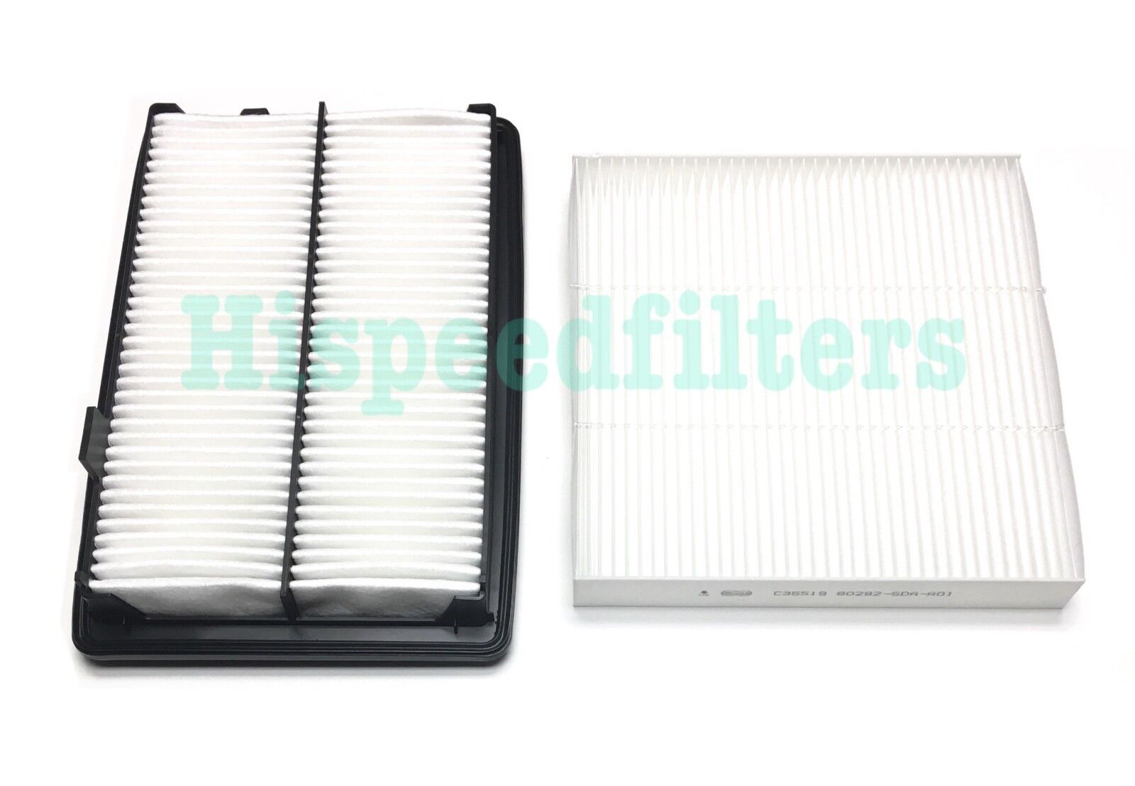 ENGINE&CABIN AIR FILTER For 2013-2017 ACURA RDX OEM 17220-R8A-A01