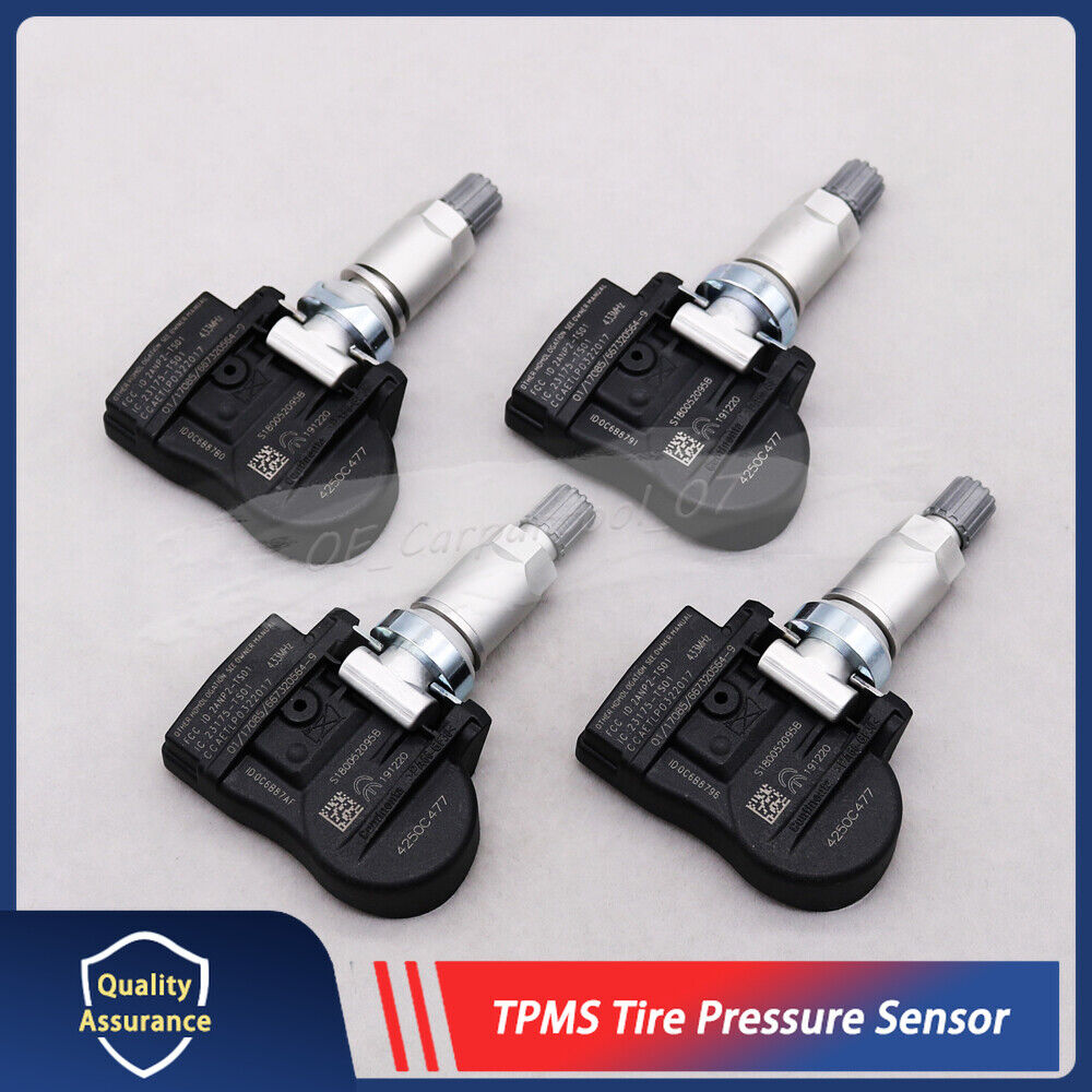 Set(4) TPMS Tire Pressure Sensor For Mitsubishi L200 ASX Lancer Outlander 433MHz