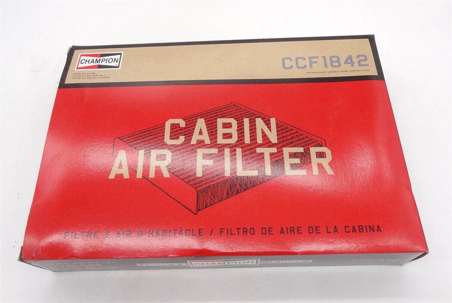 Champion Cabin Air Filter CCF1842
