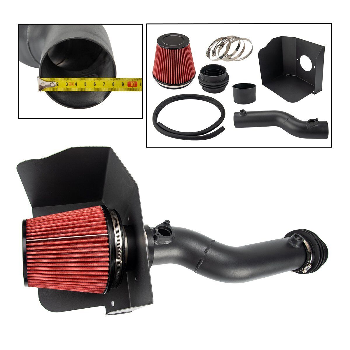 For 2016-2020 TOYOTA TACOMA 3.5L 3.5 COLD AIR INTAKE SYSTEM HEATSHIED KIT