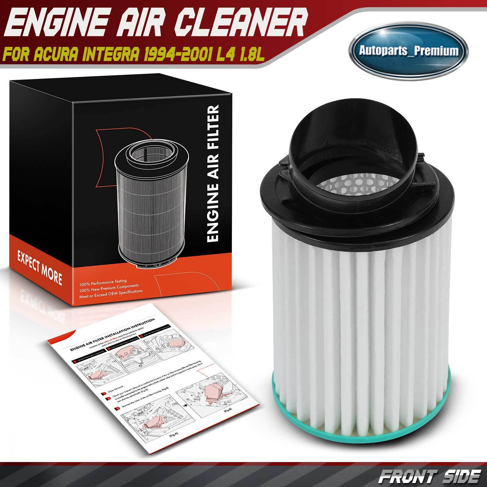 Engine Air Filter for Acura Integra 1994 1995 1996 1997 1998 1999-2001 L4 1.8L