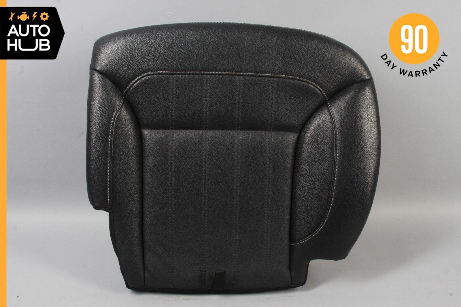 13-19 Mercedes X166 GL450 GLS550 Rear Right Side Lower Seat Cushion Black OEM
