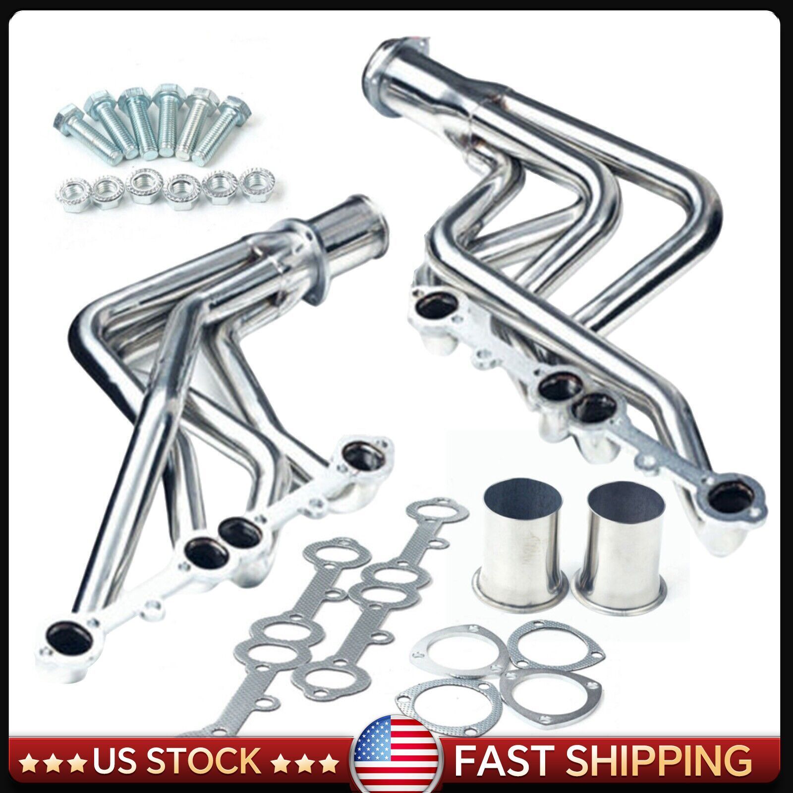 Stainless Manifolds Headers For 1973-1985 Chevy Truck Blazer Suburban 2wd/4wd