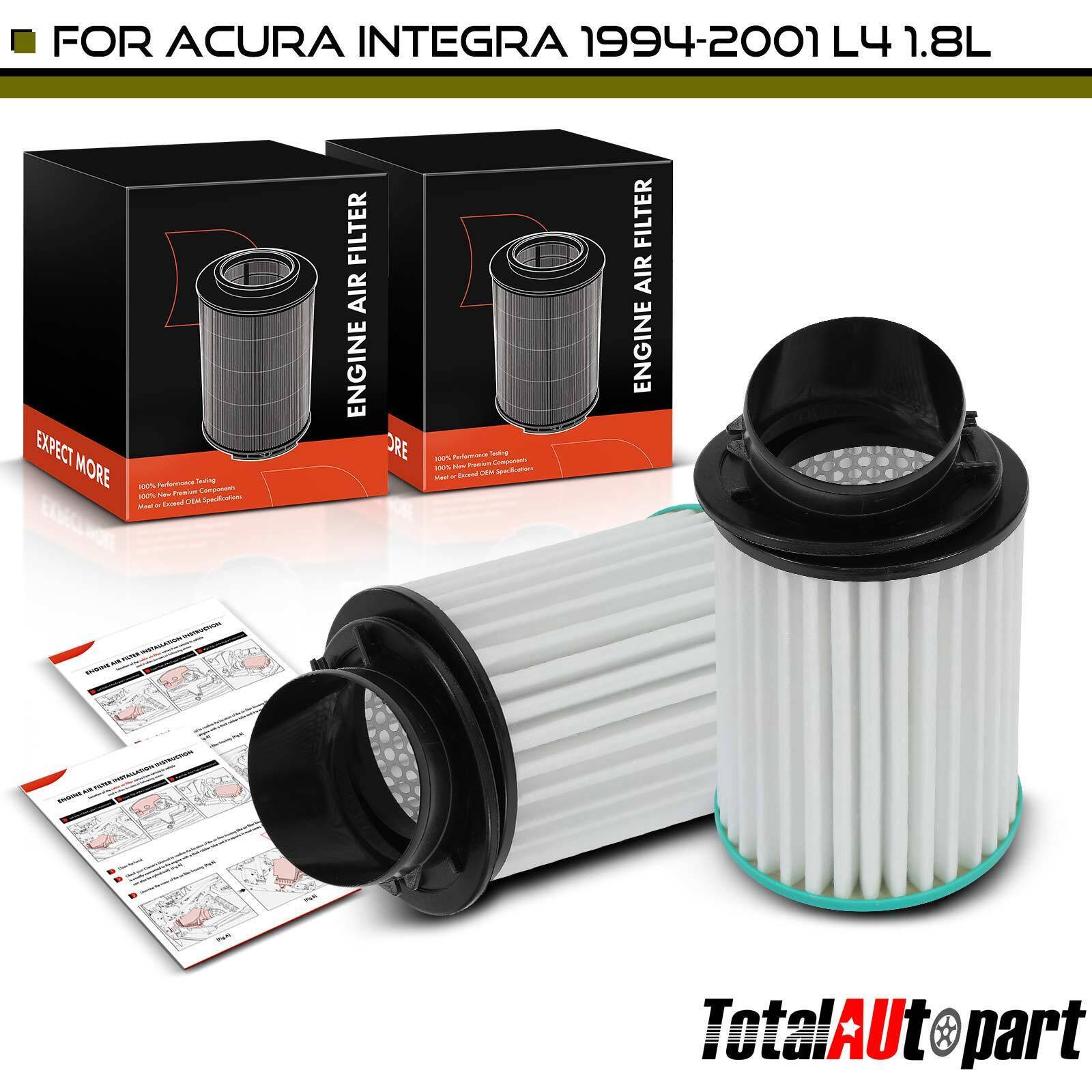 2Pcs Engine Air Filter for Acura Integra 1994 1995 1996 1997 1998 1999 2000 2001